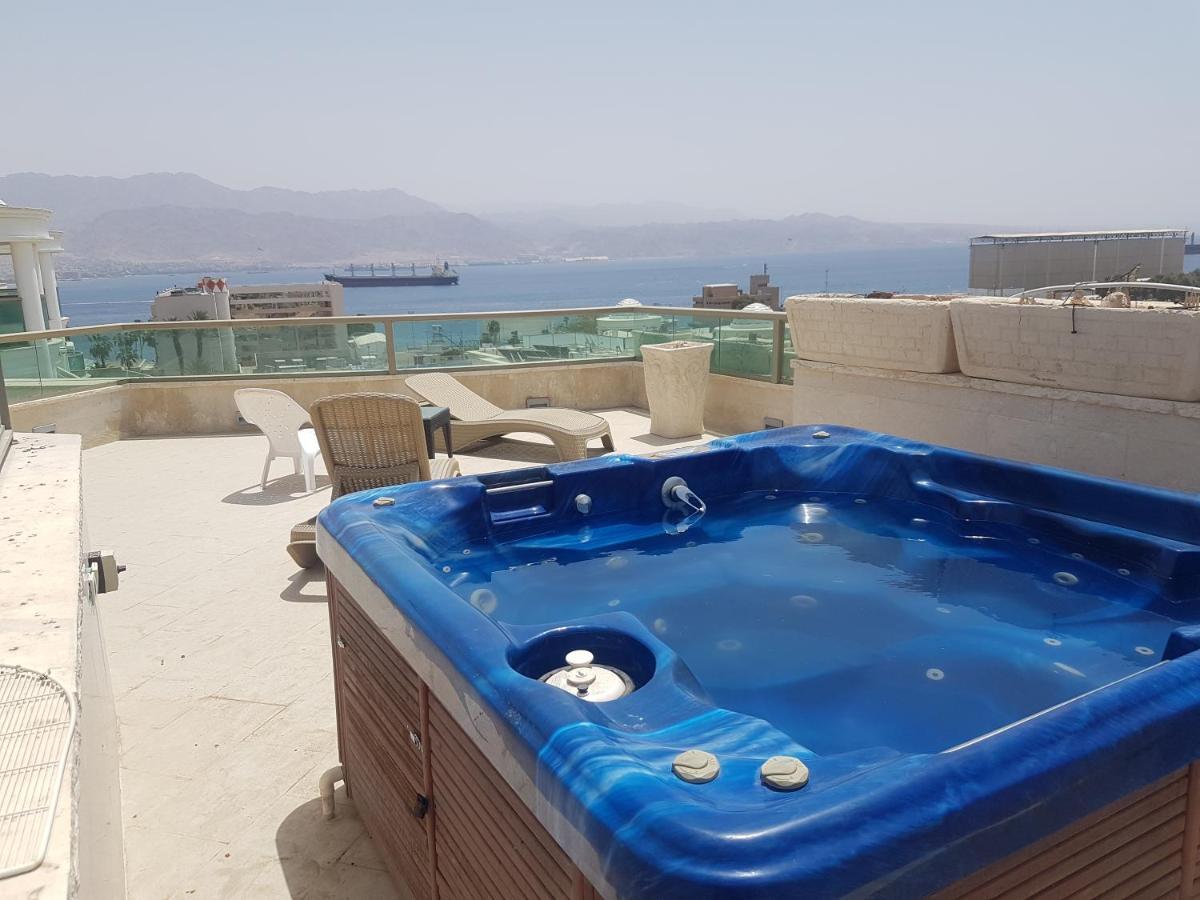 La-Palmore Luxury Apart-Residense Resort With Pool First Line Sea Side Eilat Extérieur photo