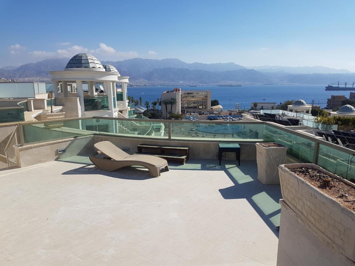 La-Palmore Luxury Apart-Residense Resort With Pool First Line Sea Side Eilat Extérieur photo